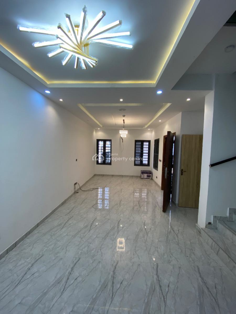 Serviced 4 Bed Terrace Duplex with 1bq, Osapa London, Osapa, Lekki, Lagos, Terraced Duplex for Sale