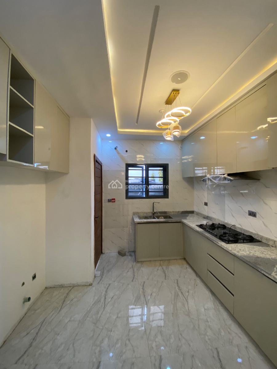 Serviced 4 Bed Terrace Duplex with 1bq, Osapa London, Osapa, Lekki, Lagos, Terraced Duplex for Sale