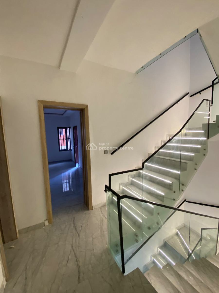 Serviced 4 Bed Terrace Duplex with 1bq, Osapa London, Osapa, Lekki, Lagos, Terraced Duplex for Sale