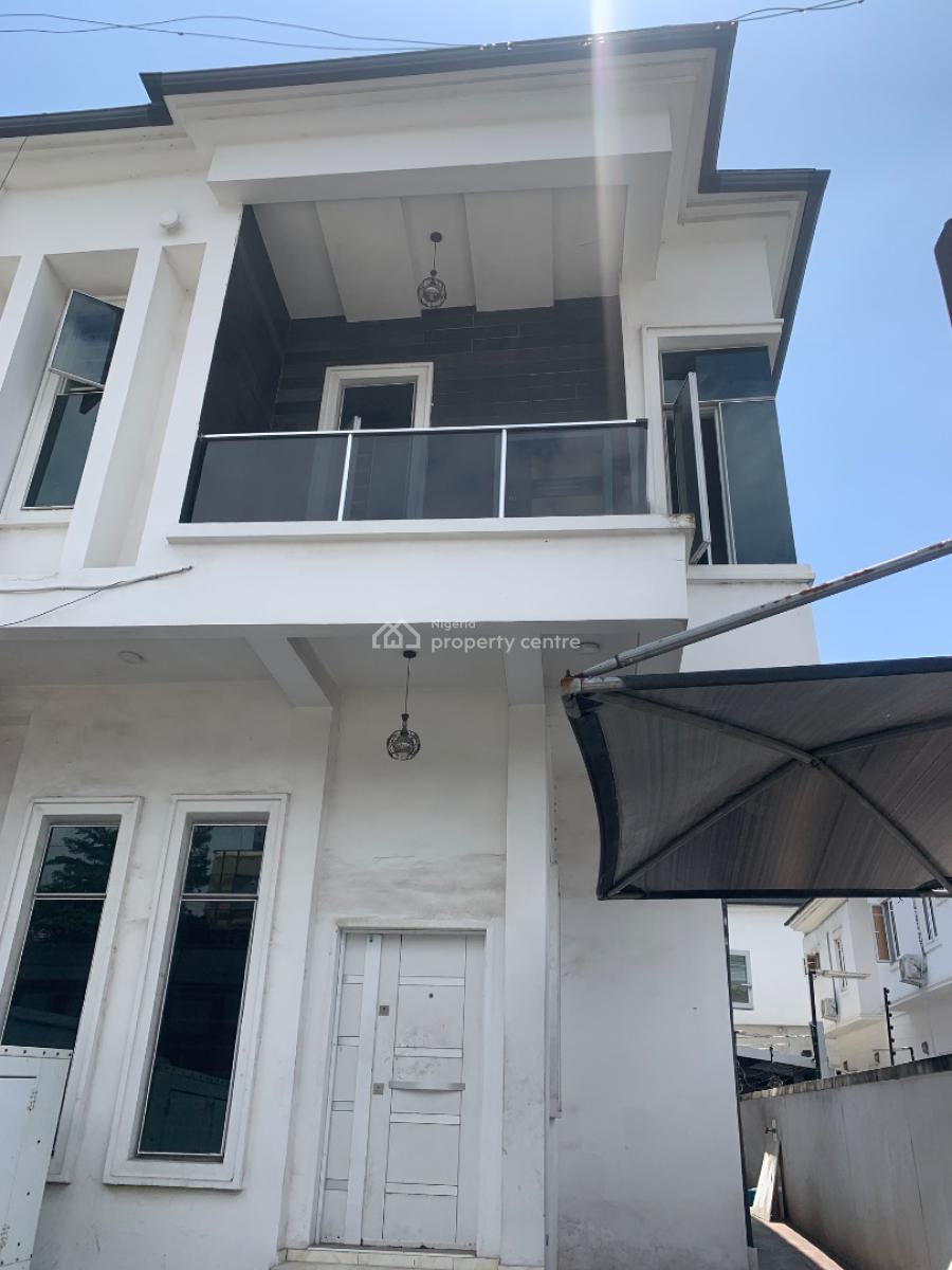 4bedroom Semi Detached Luxurious Duplex with a Bq in an Access Code, Chevron,chevy View Estate, Osapa, Lekki, Lagos, Semi-detached Duplex for Rent
