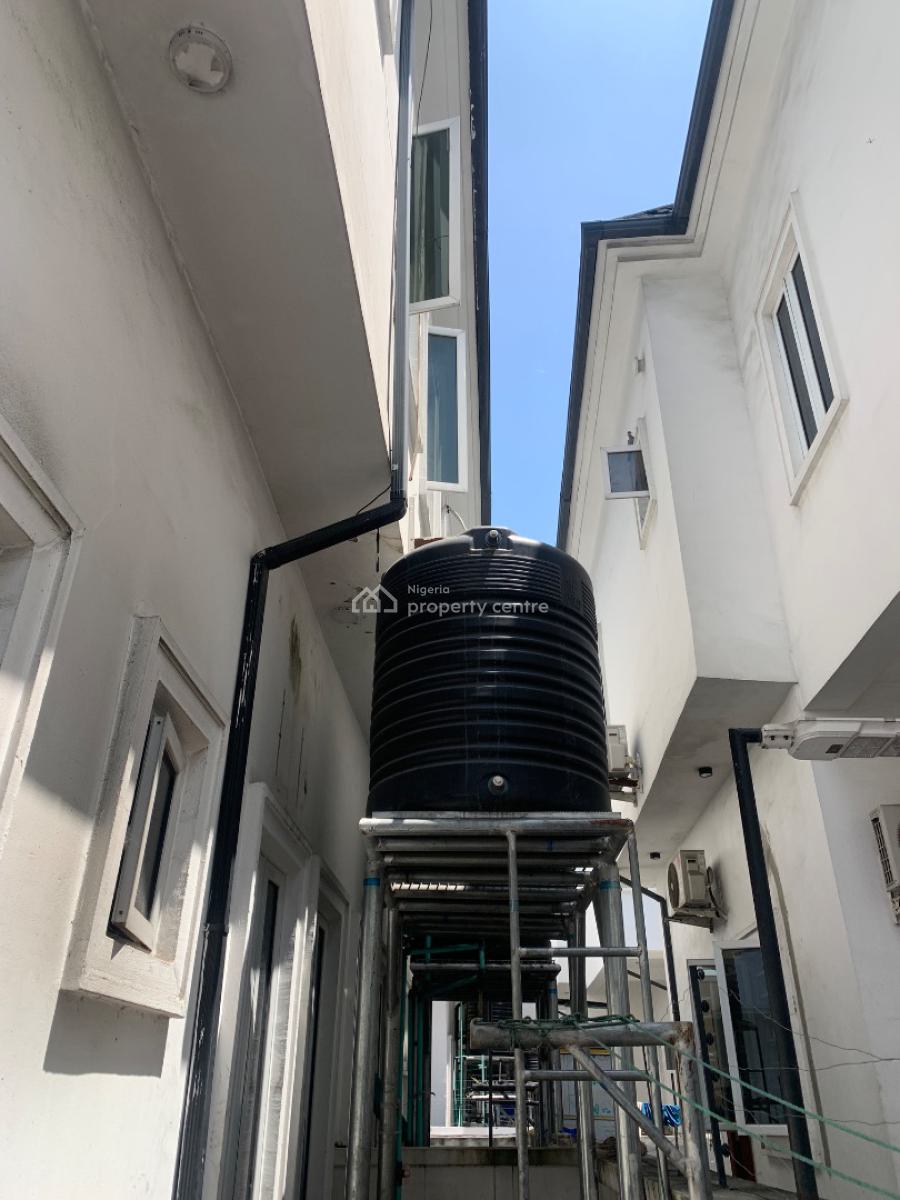 4bedroom Semi Detached Luxurious Duplex with a Bq in an Access Code, Chevron,chevy View Estate, Osapa, Lekki, Lagos, Semi-detached Duplex for Rent