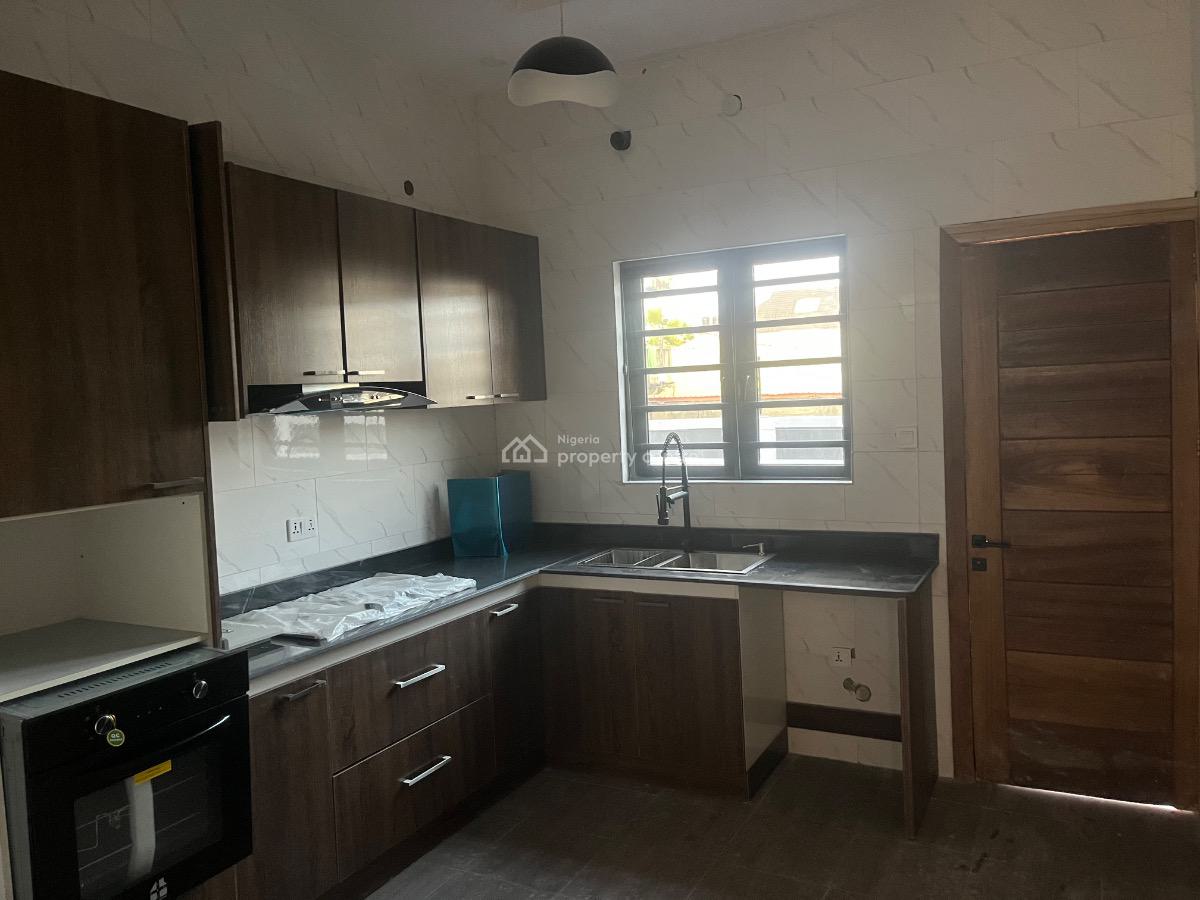 Beautifully Finished 4 Bedrooms Fully Detached House with a Room Bq, 27, Okunade Street, Lekki, Lagos, Detached Duplex for Rent