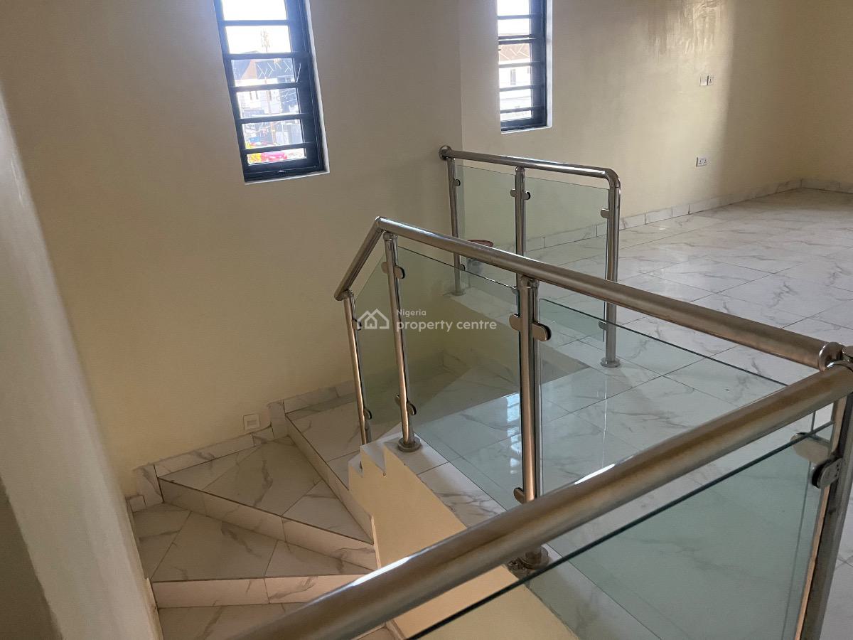 Beautifully Finished 4 Bedrooms Fully Detached House with a Room Bq, 27, Okunade Street, Lekki, Lagos, Detached Duplex for Rent