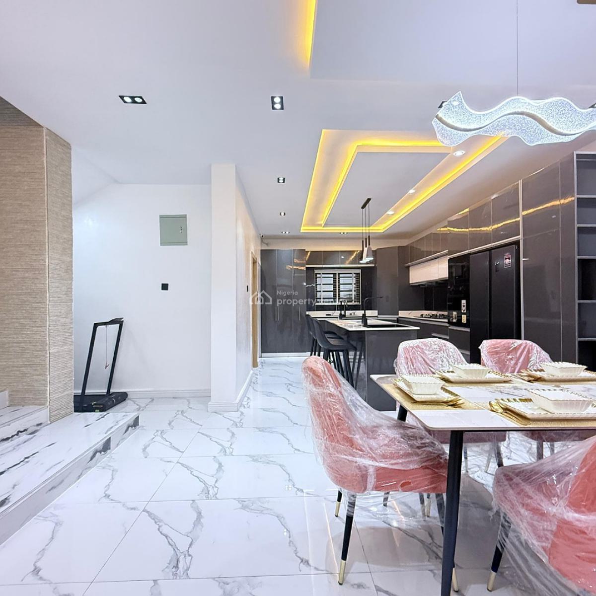 Executive Luxury 2bedroom Apartment at Ajah Lagos, Off Hitech Road Palmville Estate,  Beside Lagos Business School ( Lbs, Ajah, Lagos, Flat / Apartment for Rent