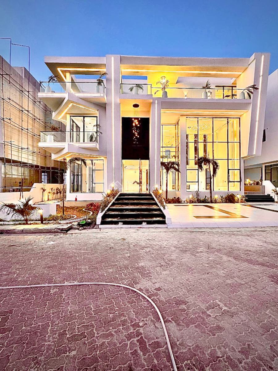 Executive 5bedrooms Detached Duplex Swimming Pool, Cinema, Rooftop, Osapa London, Lekki, Lagos, Detached Duplex for Sale