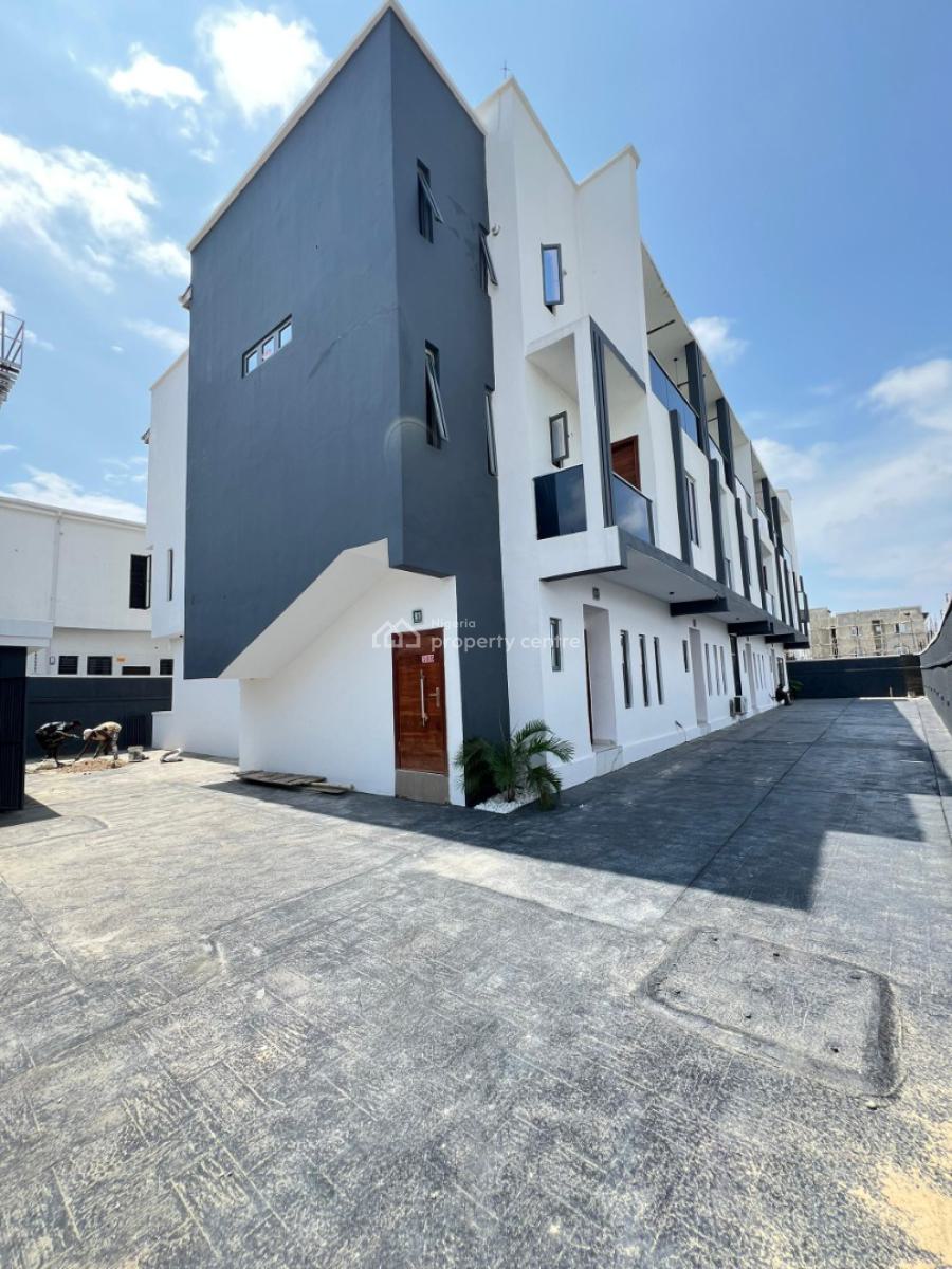 Well Spacious 3 Bedroom Terrace Duplex with Bq in a Nice Environment, Well Crafted 4 Bedroom Terrace Duplex with Bq in a Serene Environment, Ikota, Lekki, Lagos, Terraced Duplex for Sale
