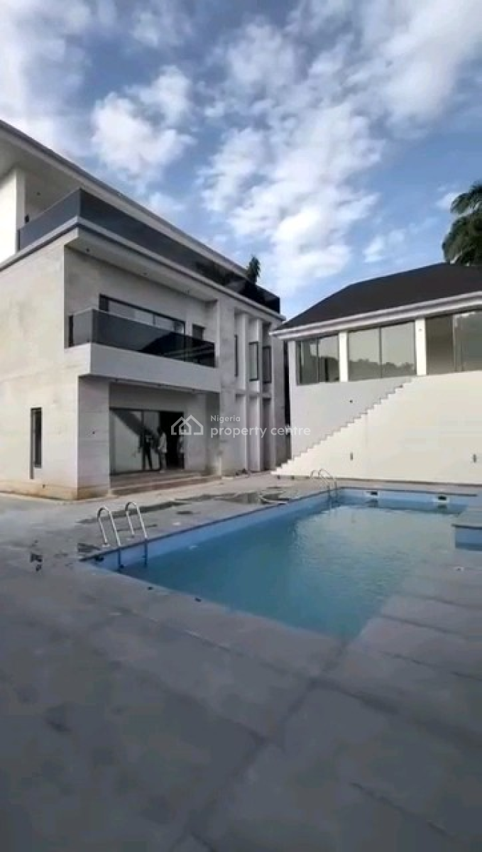 Exceptional 6-bedroom Detached Mansion with Private Pool and Elevator, Maitama District, Abuja, Detached Duplex for Sale