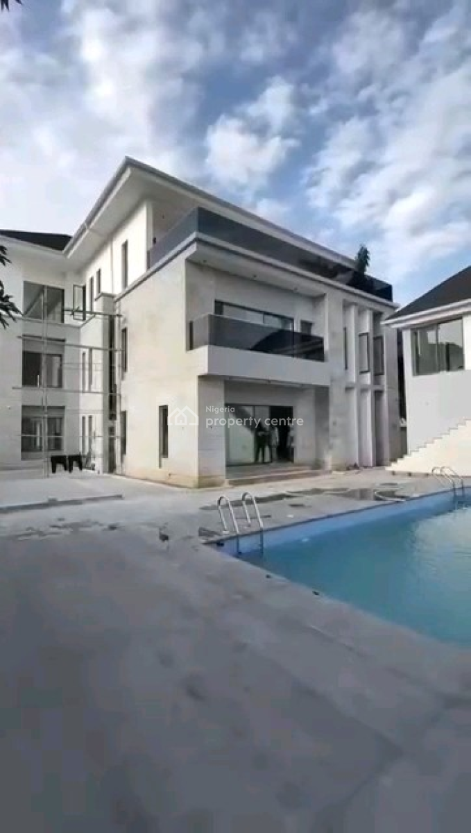 Exceptional 6-bedroom Detached Mansion with Private Pool and Elevator, Maitama District, Abuja, Detached Duplex for Sale