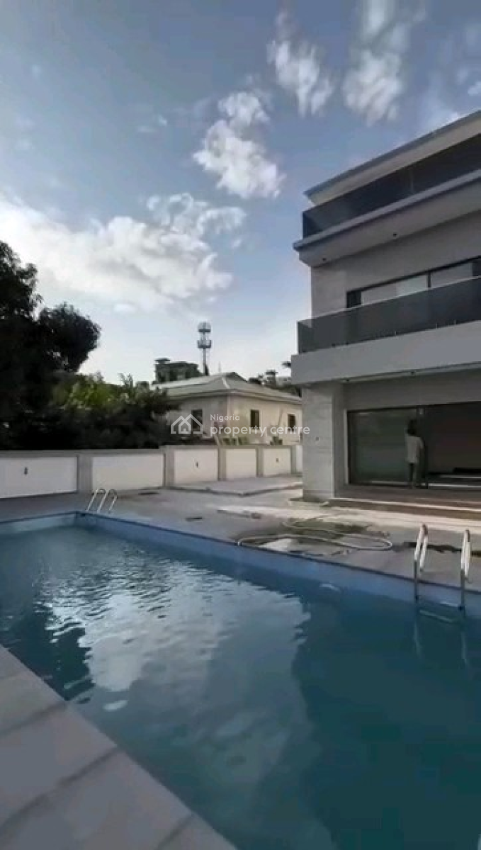 Exceptional 6-bedroom Detached Mansion with Private Pool and Elevator, Maitama District, Abuja, Detached Duplex for Sale