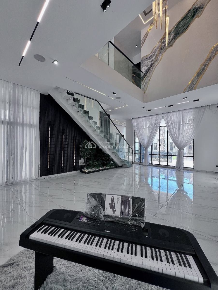 Contemporary 5 Bedroom Detached Duplex with Swimming Pool, 2nd Toll Gate, Lekki, Lagos, Detached Duplex for Sale