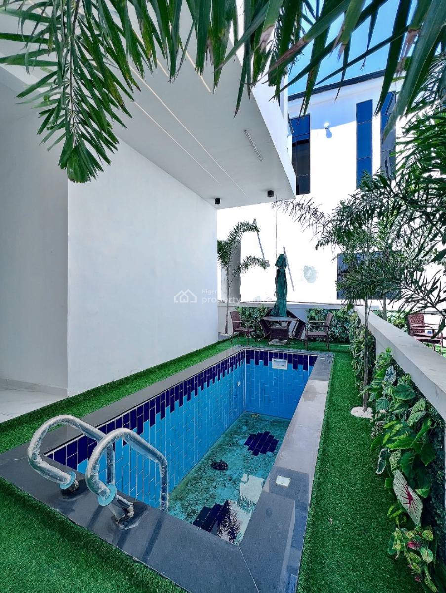 Contemporary 5 Bedroom Detached Duplex with Swimming Pool, 2nd Toll Gate, Lekki, Lagos, Detached Duplex for Sale