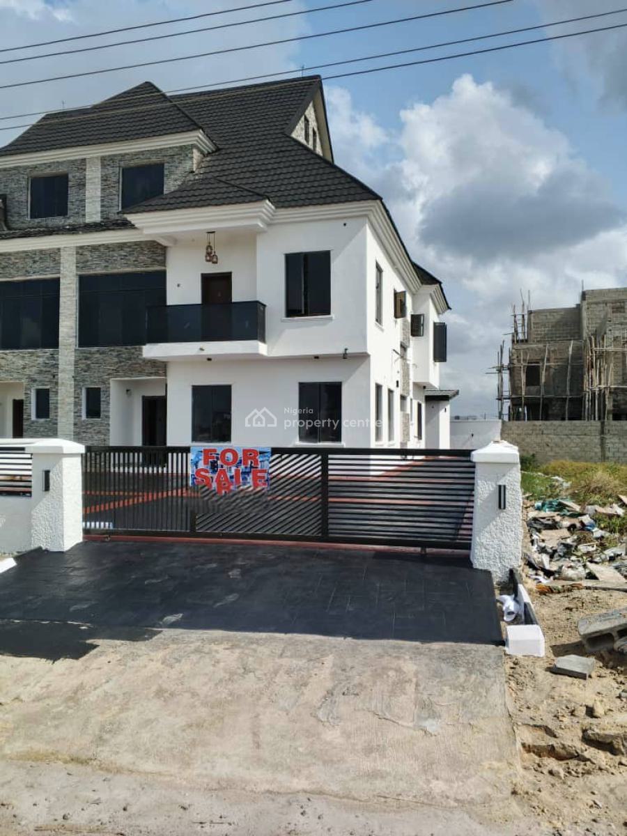Well Built 5 Bedroom Semi Detached Building, Lekki Phase 2, Lekki, Lagos, Semi-detached Duplex for Sale