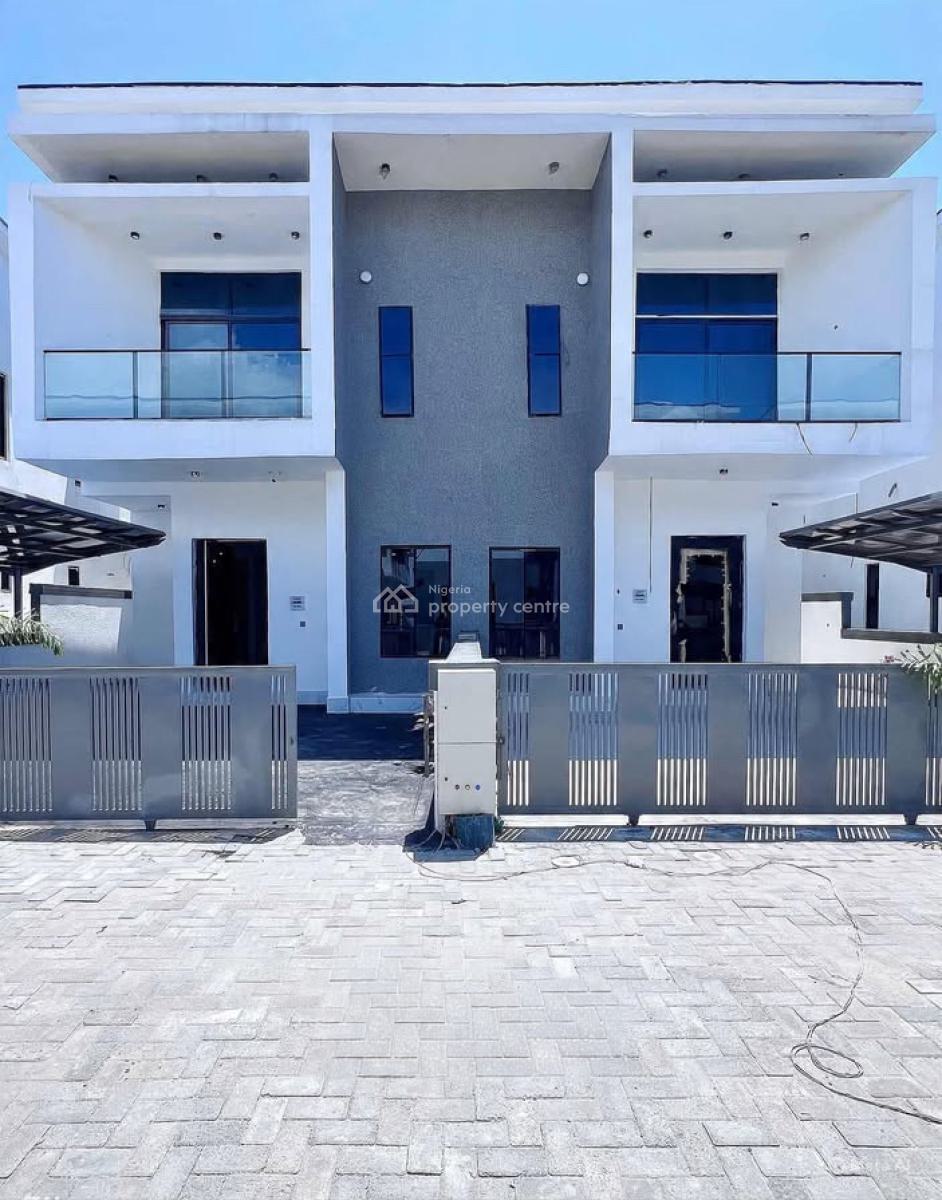 Serviced 4 Bedroom Semi Detached Duplex with Bq, Orchid, Lekki, Lagos, Semi-detached Duplex for Sale