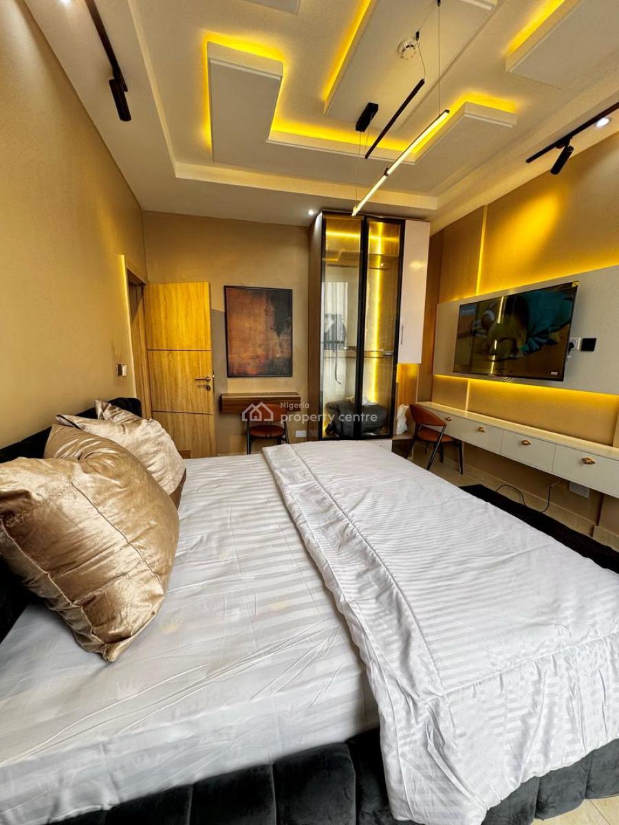 Luxury Waterfront 4 Bedroom Pent Duplex with Ps5 and Snooker Board, Osborne Foreshore Phase 2, Ikoyi, Lagos, Flat / Apartment Short Let