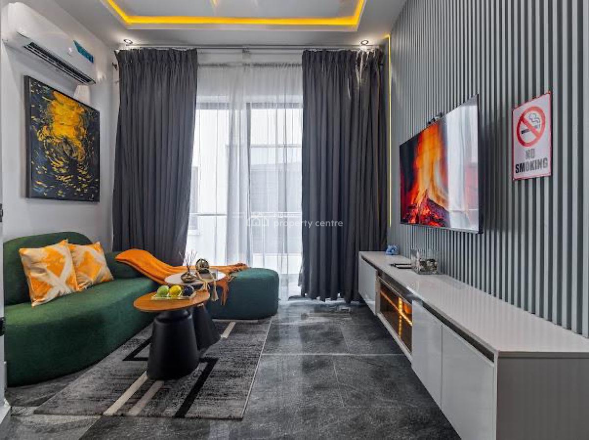 One Bedroom Smart Penthouse with Private Pool,private Lounge,wine Bar, Off Admiralty Way, Lekki Phase 1, Lekki, Lagos, Flat / Apartment Short Let