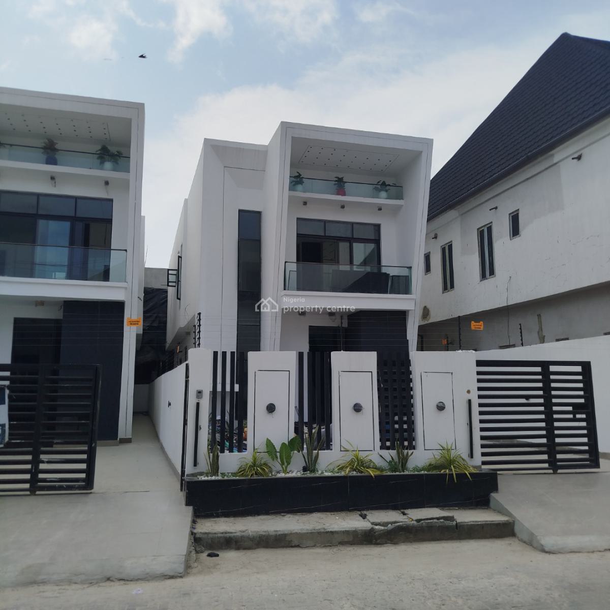 Luxury 4bedroom Fully Detached Duplex with Bq, Orchid Road Before Round About, Lekki Expressway, Lekki, Lagos, Detached Duplex for Sale