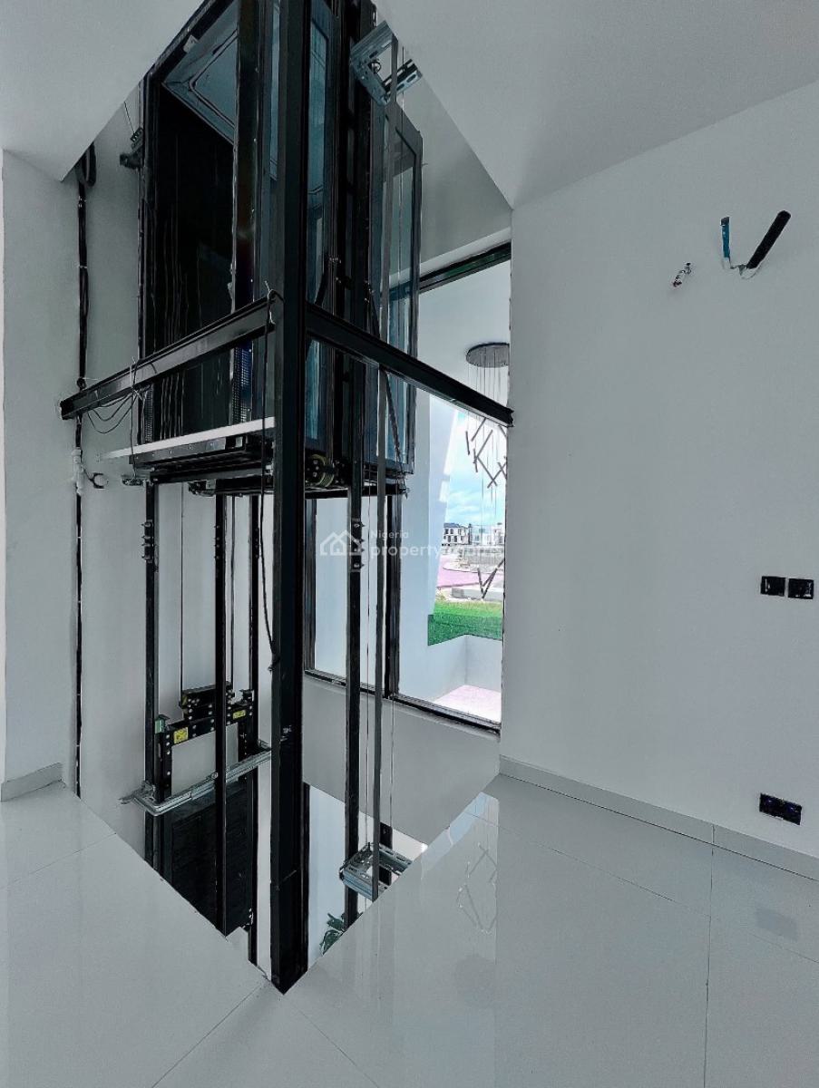 Contemporary 5 Bedroom Detached Duplex with Elevator,pool,gym, Cinema, Osapa London, Osapa, Lekki, Lagos, Detached Duplex for Sale