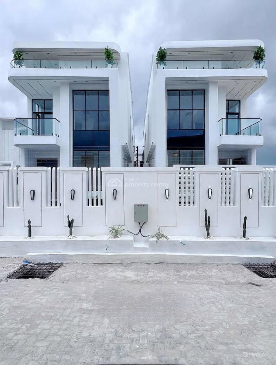 Contemporary 5 Bedroom Detached Duplex with Swimming Pool and Bq, Orchid, Lekki, Lagos, Detached Duplex for Sale