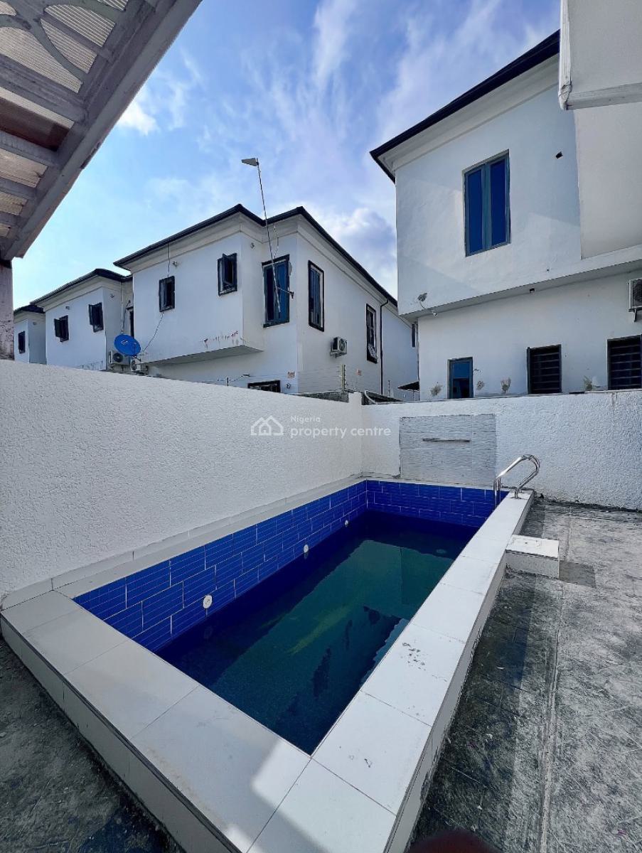 Contemporary 5 Bedroom Detached Duplex with Swimming Pool and Bq, Ikota, Ikota, Lekki, Lagos, Detached Duplex for Sale