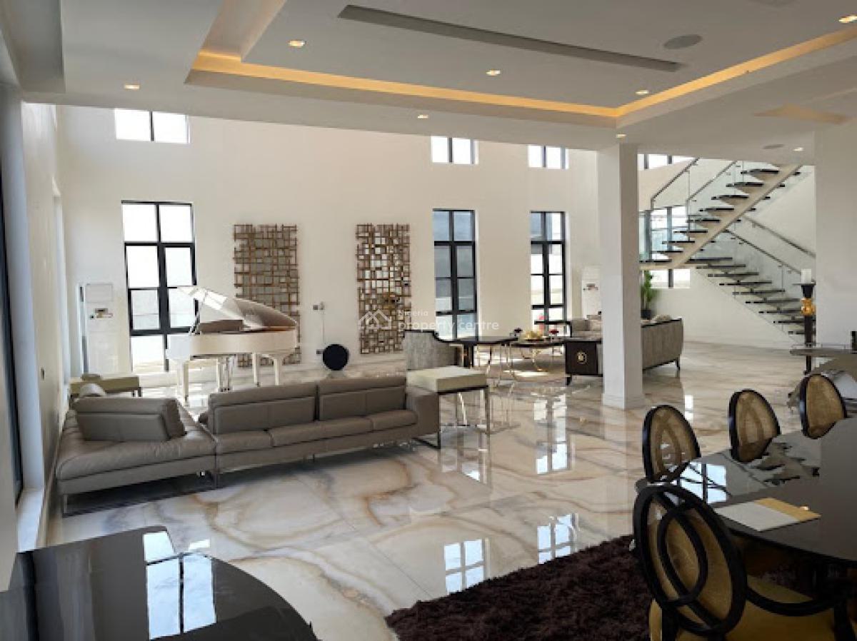 Luxury 2-bedroom Penthouse with Grand Piano, Cinema & Snookerboard, Banana Island, Ikoyi, Lagos, Flat / Apartment Short Let