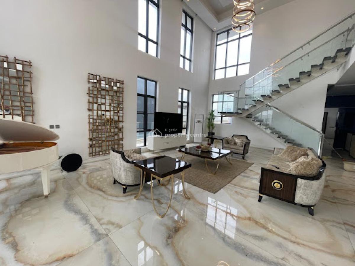 Luxury 2-bedroom Penthouse with Grand Piano, Cinema & Snookerboard, Banana Island, Ikoyi, Lagos, Flat / Apartment Short Let