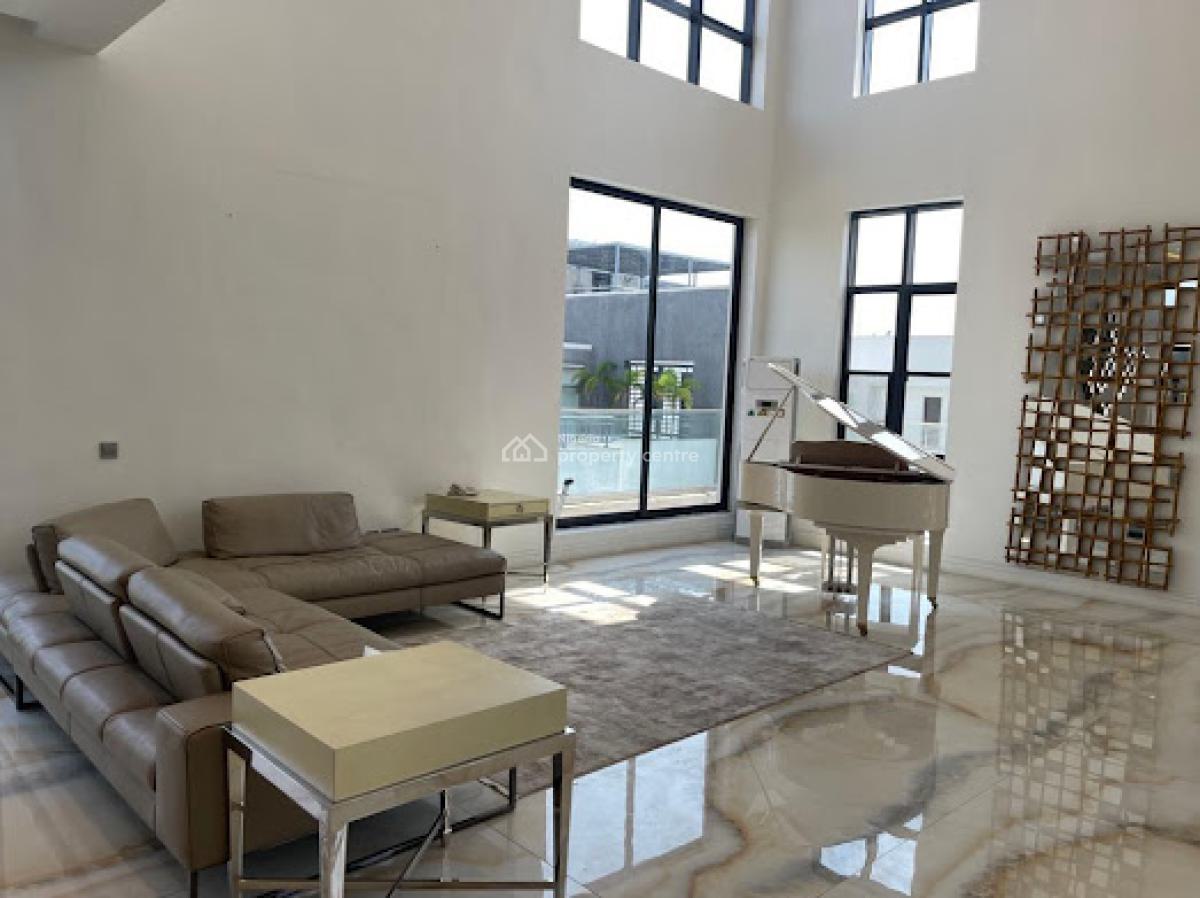 Luxury 2-bedroom Penthouse with Grand Piano, Cinema & Snookerboard, Banana Island, Ikoyi, Lagos, Flat / Apartment Short Let