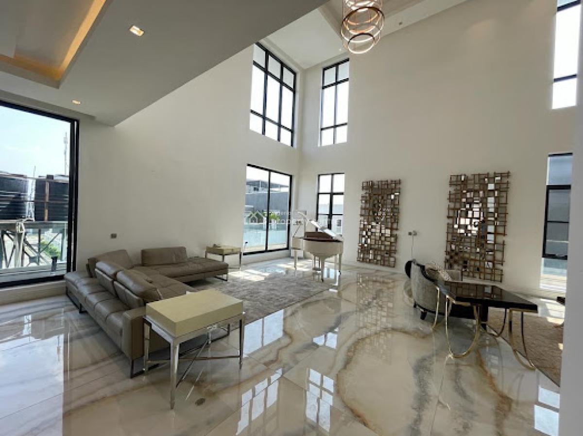 Luxury 2-bedroom Penthouse with Grand Piano, Cinema & Snookerboard, Banana Island, Ikoyi, Lagos, Flat / Apartment Short Let