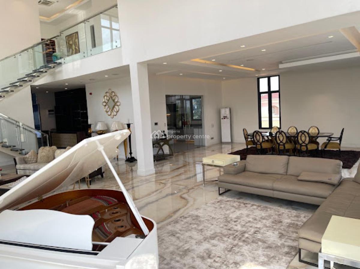 Luxury 2-bedroom Penthouse with Grand Piano, Cinema & Snookerboard, Banana Island, Ikoyi, Lagos, Flat / Apartment Short Let