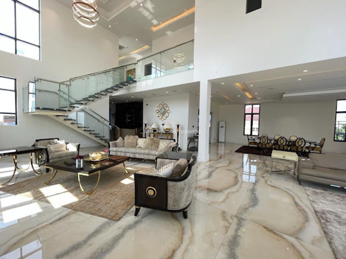 Luxury 2-bedroom Penthouse with Grand Piano, Cinema & Snookerboard, Banana Island, Ikoyi, Lagos, Flat / Apartment Short Let