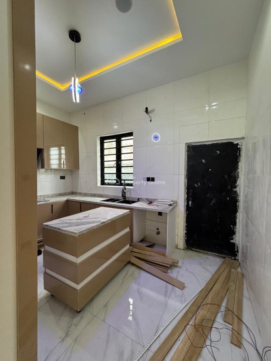 Self Compound 4bedroom Semi Detached Duplex with a Bq Partially Servic, Ikota, Lekki, Lagos, Semi-detached Duplex for Sale