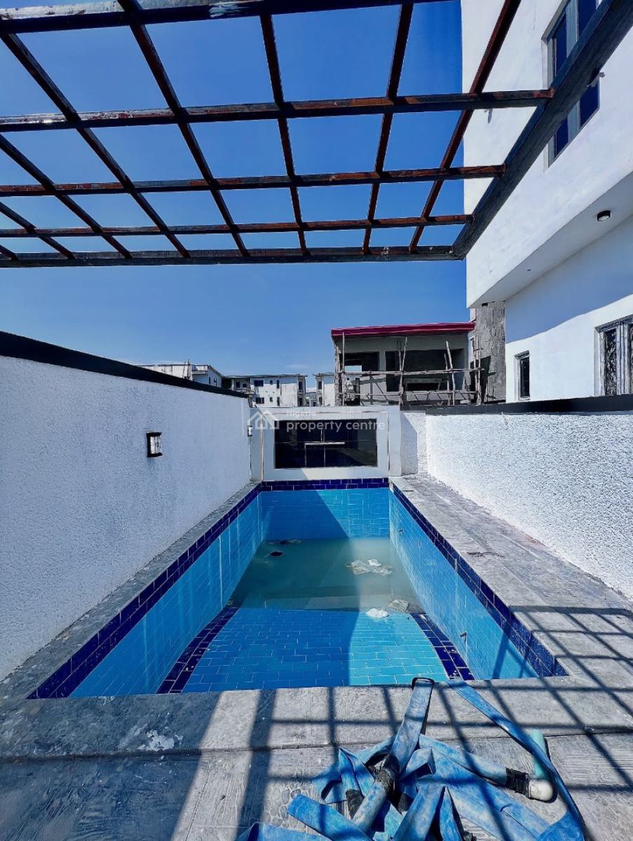 Contemporary 5 Bedroom Detached Duplex with Swimming Pool, Ologolo, Ologolo, Lekki, Lagos, Detached Duplex for Sale