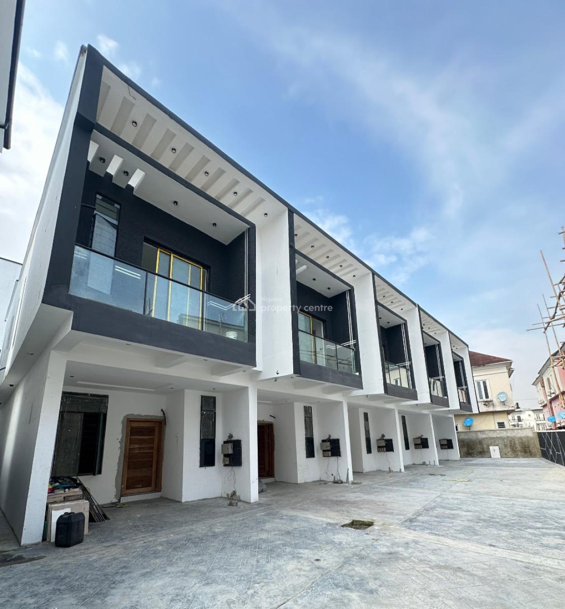 Luxury Spacious 3 Bedroom Terrace Duplex with Bq, Located at Chevron, Lekki, Lagos, Terraced Duplex for Sale