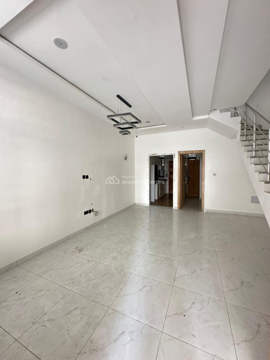Luxury Spacious 3 Bedroom Terrace Duplex with Bq, Located at Chevron, Lekki, Lagos, Terraced Duplex for Sale