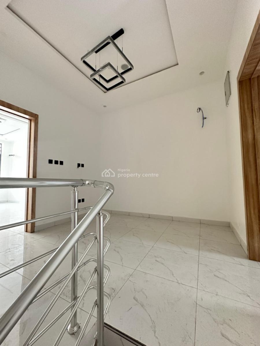 Luxury Spacious 3 Bedroom Terrace Duplex with Bq, Located at Chevron, Lekki, Lagos, Terraced Duplex for Sale