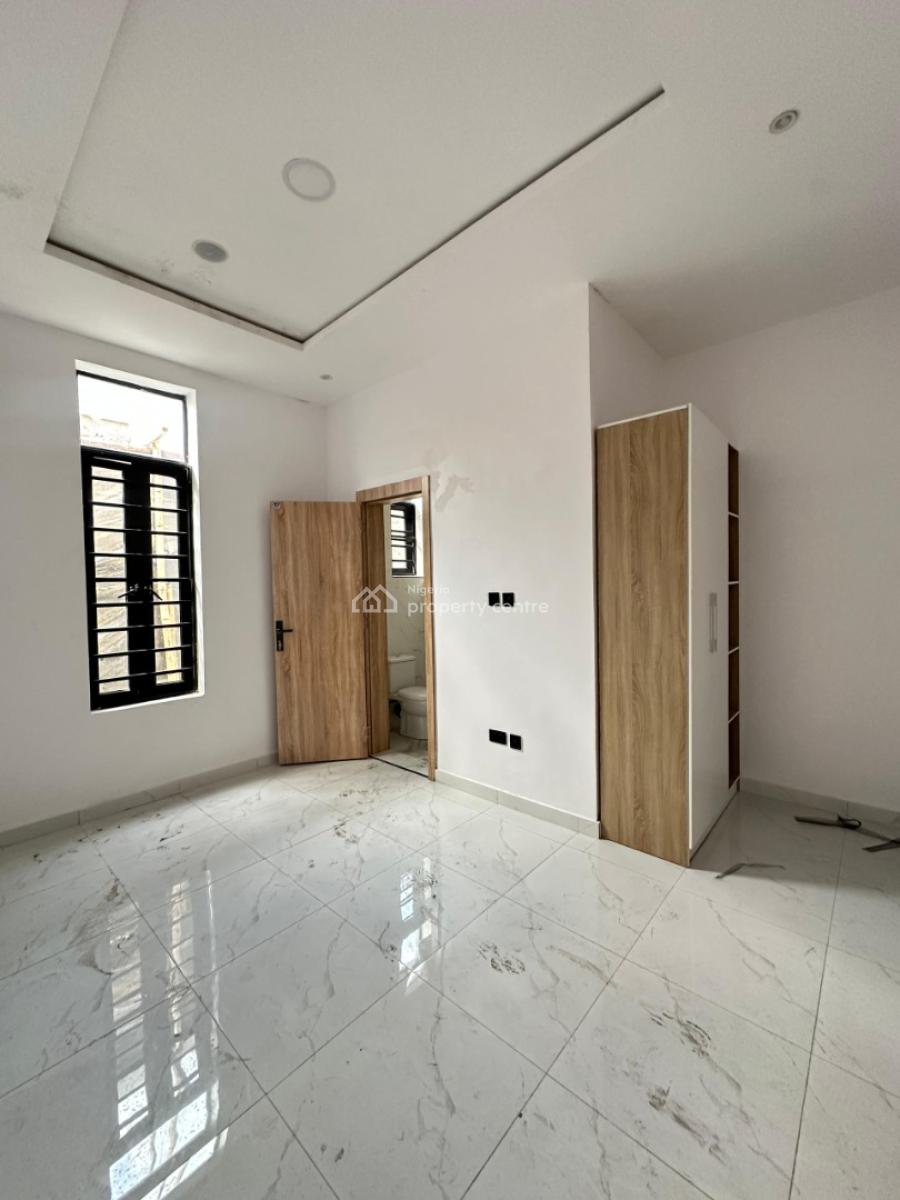 Luxury Spacious 3 Bedroom Terrace Duplex with Bq, Located at Chevron, Lekki, Lagos, Terraced Duplex for Sale