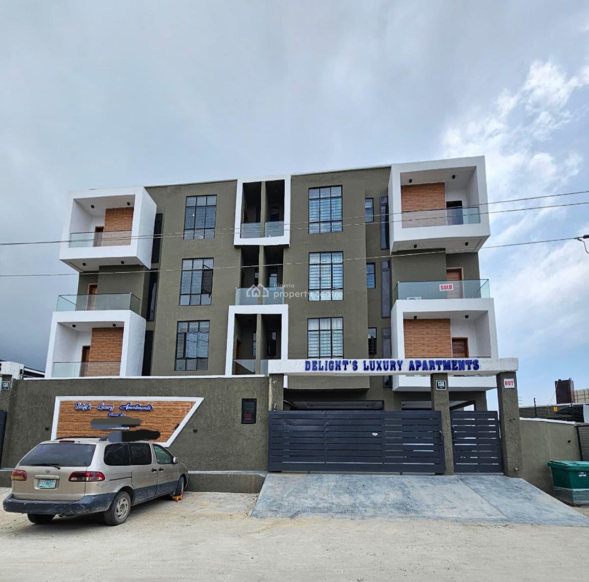 Outstanding Luxury Spacious 2 Bedroom Apartment with Elevator, Ikota, Lekki, Lagos, Flat / Apartment for Sale