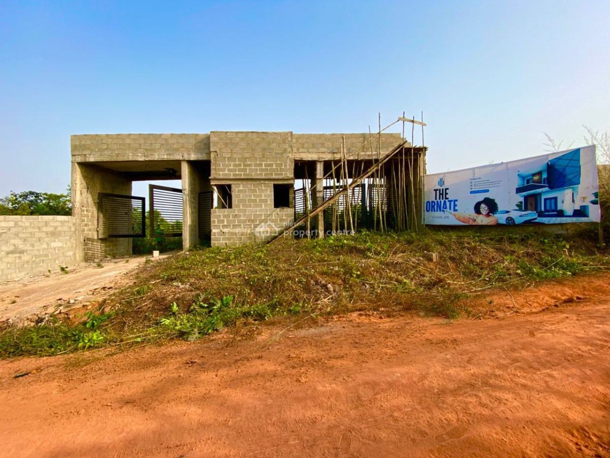 Buy and Build Plots, The Ornate Estate Is Located 8 Minutes to The New Lekki Airport, Epe, Lagos, Residential Land for Sale