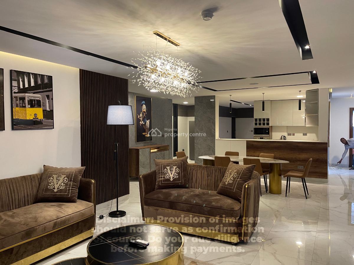 Buzzling Three (3) Beds Waterfront Apartment with Gym & Pool, Located at Admiralty Way, Lekki Phase 1, Lekki, Lagos, Flat / Apartment Short Let