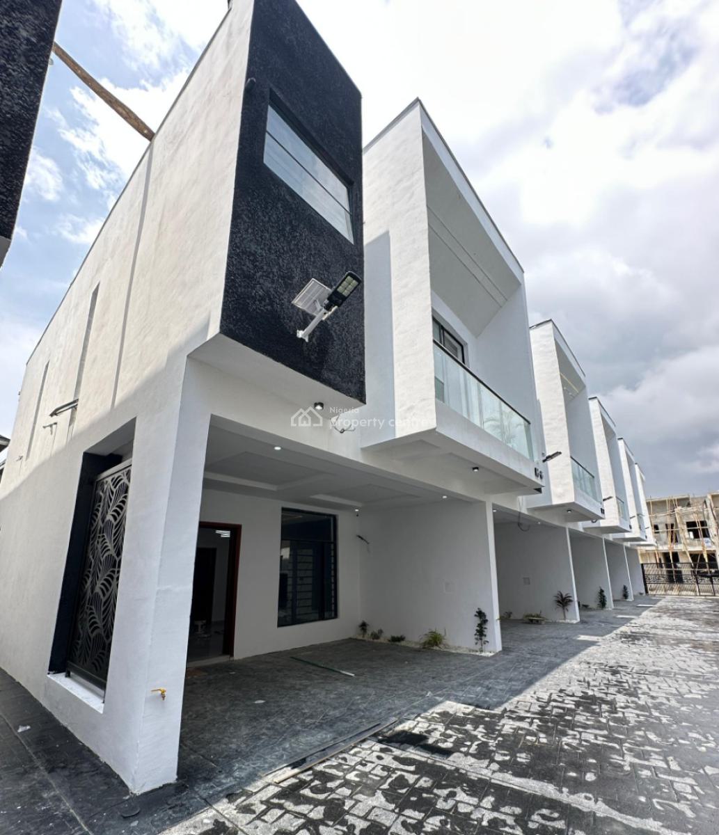 Luxury Spacious 4 & 3 Bedroom Terrace Duplex with Bq, Ikota, Lekki, Lagos, Terraced Duplex for Sale