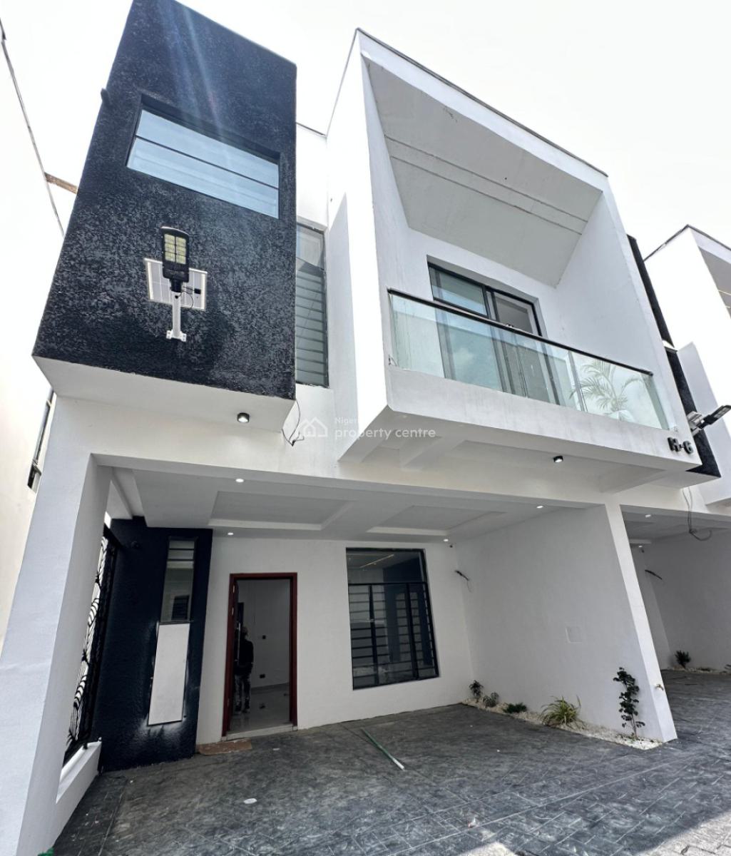 Luxury Spacious 4 & 3 Bedroom Terrace Duplex with Bq, Ikota, Lekki, Lagos, Terraced Duplex for Sale