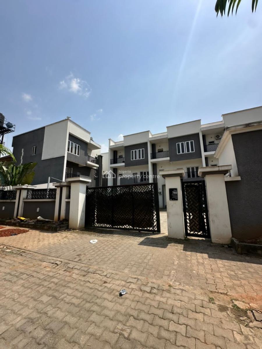Tastefully Finished 4 Bedroom Terrace Duplex with Bq, Jabi, Jabi, Abuja, Terraced Duplex for Sale
