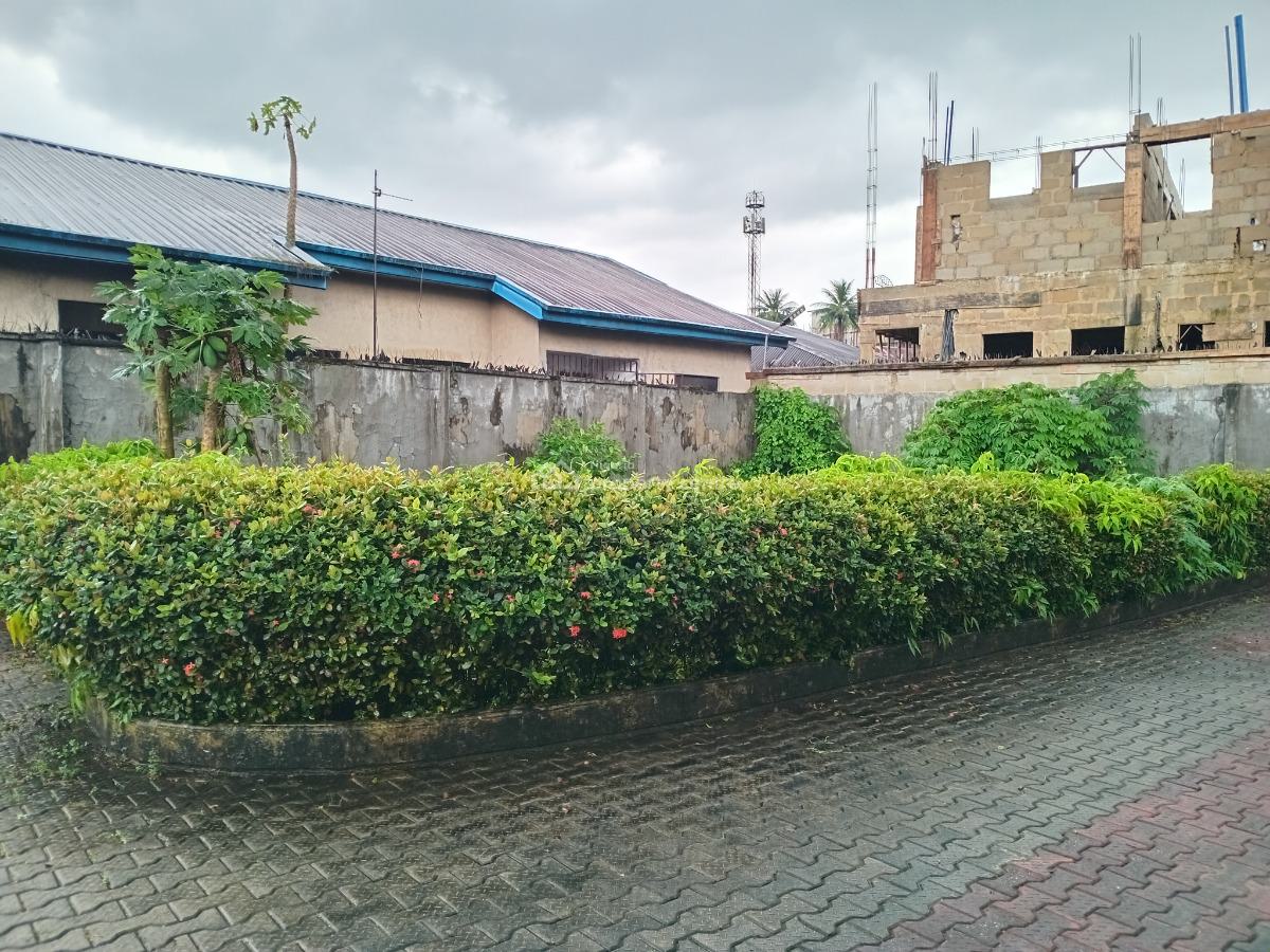 Standard Five Bedroom Bungalow on 2 Plots of Land with C of O, Woji, Port Harcourt, Rivers, Detached Bungalow for Sale