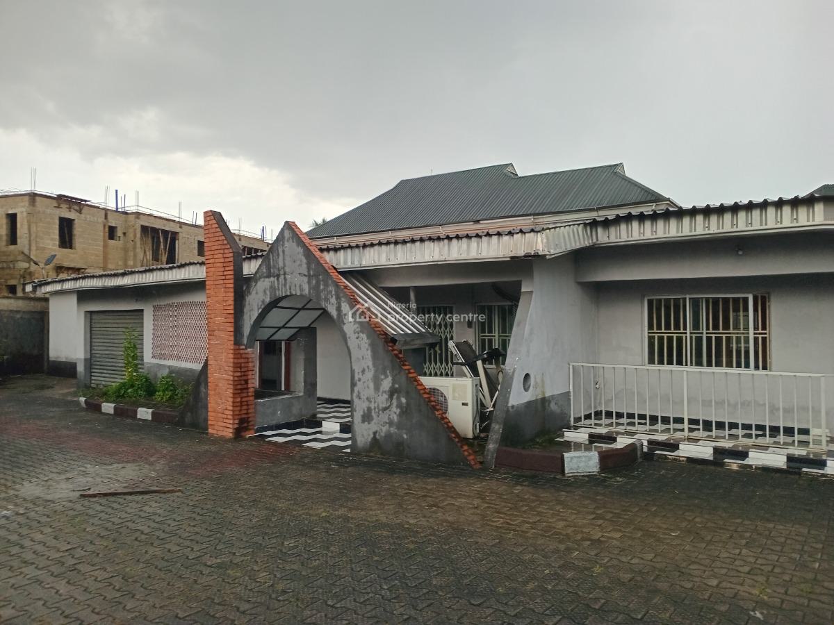 Standard Five Bedroom Bungalow on 2 Plots of Land with C of O, Woji, Port Harcourt, Rivers, Detached Bungalow for Sale