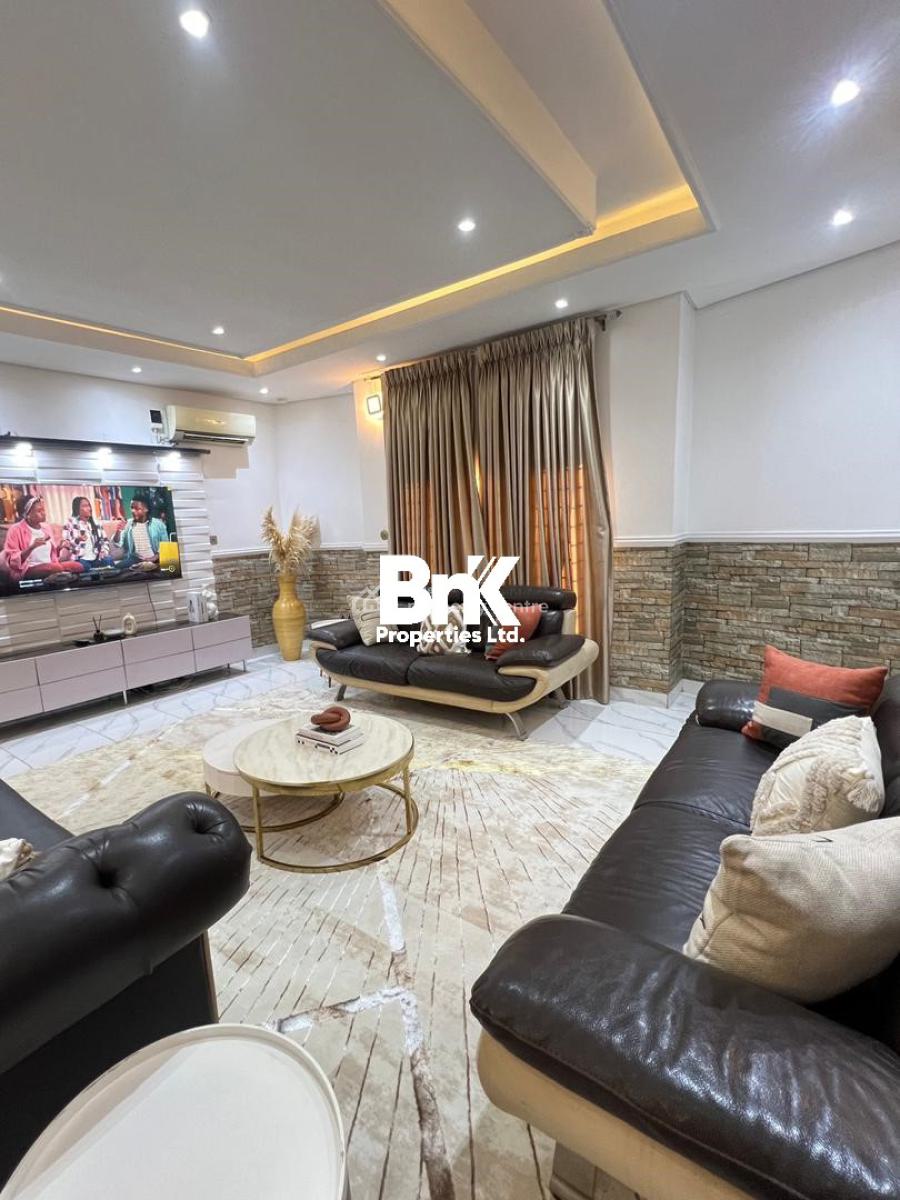 Classic Fully Furnished 3-bedroom Detached House, Oniru, Victoria Island (vi), Lagos, Detached Duplex for Rent