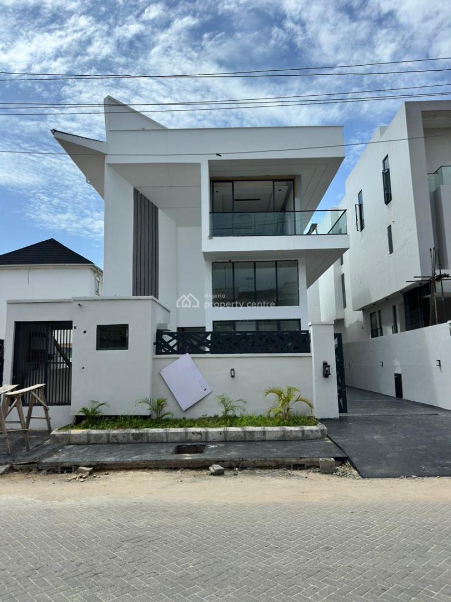Newly Built 5 Bedroom Detached with Private Cinema, Rooftop Terrace, Ikate, Lekki, Lagos, Detached Duplex for Sale