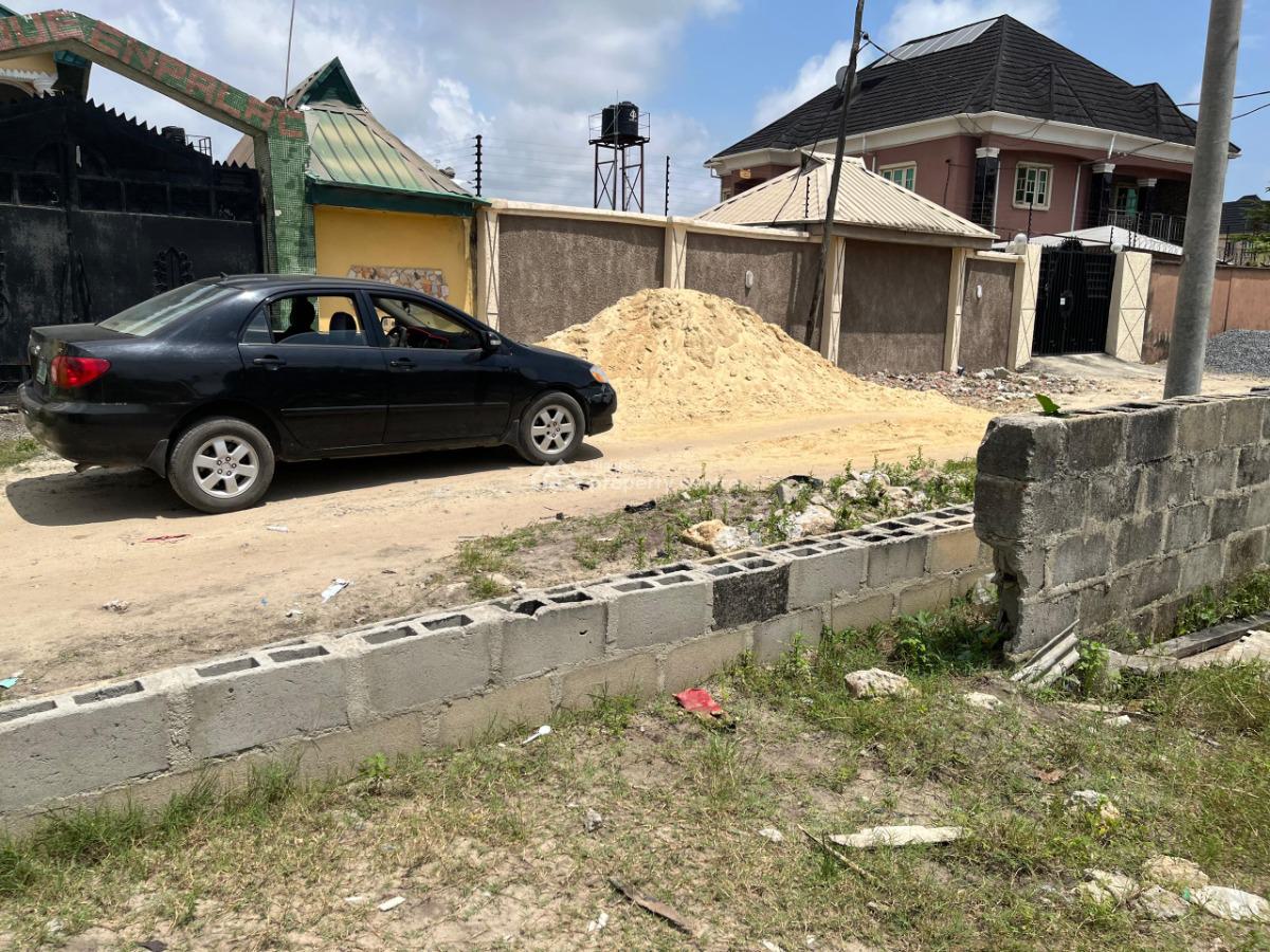 Quarter Plot of Land with C of O in Developed Location, Peaceland Estate Pero Bustop, Ogombo, Ajah, Lagos, Residential Land for Sale