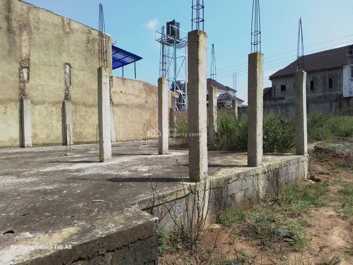 N65m 450sqm Plot with Foundation, Biltmore Estate Behind Suncity, Dakwo, Abuja, Residential Land for Sale