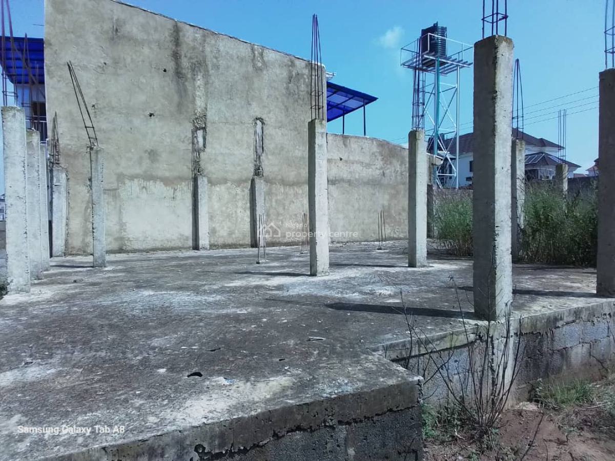 N65m 450sqm Plot with Foundation, Biltmore Estate Behind Suncity, Dakwo, Abuja, Residential Land for Sale