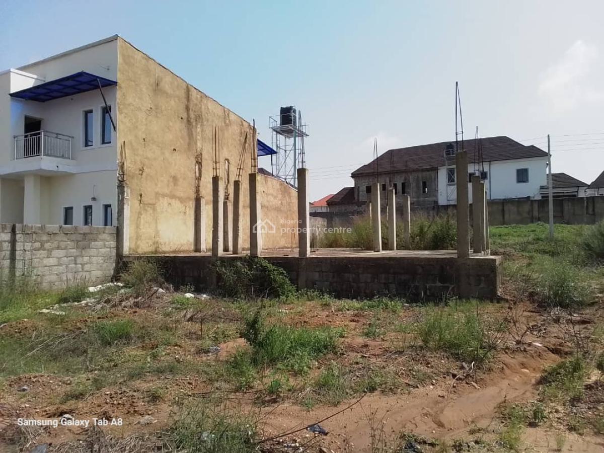 N65m 450sqm Plot with Foundation, Biltmore Estate Behind Suncity, Dakwo, Abuja, Residential Land for Sale