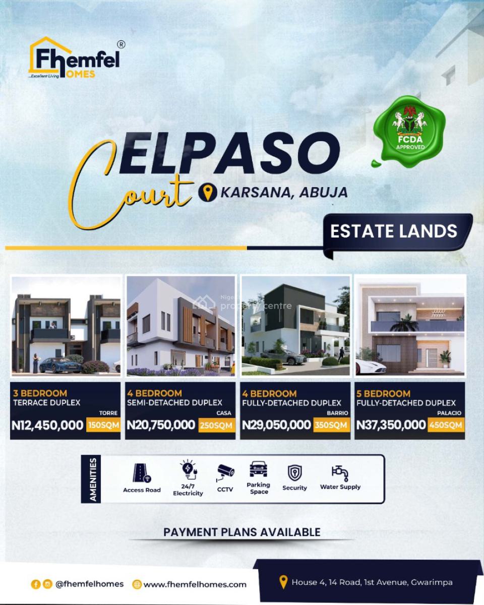 150sqm Estate Residential Plots, Karsana, Abuja, Residential Land for Sale